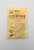 Kadee 801 O Scale #804 Boxcar Red Acetal Plastic Couplers with Metal Springs