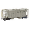 Kadee 8660 HO Scale Denver & Rio Grande Western PS-2 Two-Bay Covered Hopper