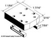 Kadee 881 G Scale Conversion Platforms for Aristo Passenger Cars Pack of 2