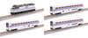 Kato 106-3530 N Scale Amtrak Phase III F40PH & Superliner 4-Unit Train Set DC