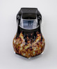 AFX 22051 HO 1968 Chevy Corvette 427 Black Flame Mega G+ 1/64 Scale Slot Car