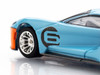 AFX 22052 HO Ford GT Heritage #6 Gulf Mega G+ 1/64 Scale Slot Car Collectible
