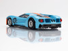 AFX 22052 HO Ford GT Heritage #6 Gulf Mega G+ 1/64 Scale Slot Car Collectible