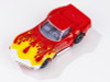 AFX 22055 HO 1970 Chevy Corvette LT1 Wildfire Red/Yellow Mega G+ Slot Car