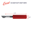Excel Blades 16005 K5 Plastic Heavy Duty Knife No Extra Blades Hobby Craft Tool