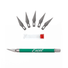 Excel Blades 19019 K18 Grip-On Knife With Extra Blades Blue Hobby Craft Tool