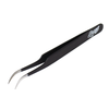 Excel Blades 30417 Slant Point Tweezers Silver Hobby Craft Tool for Modeling