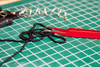 Excel Blades 30420 Slant Point Tweezers Black Hobby Craft Tool for Modeling