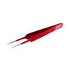 Excel Blades 30427 Straight Point Tweezers Red Hobby Craft Tool for Modeling