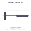 Excel Blades 50500 Tack Hammer with Interchangeable Heads Hobby Craft Tool
