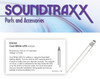 Soundtraxx 810161 3mm Cool White LED 6-Pack with Resistors for DCC Lighting