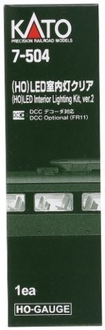 Kato 7504 HO Scale Passenger Car Light Kit, White LED Version 2