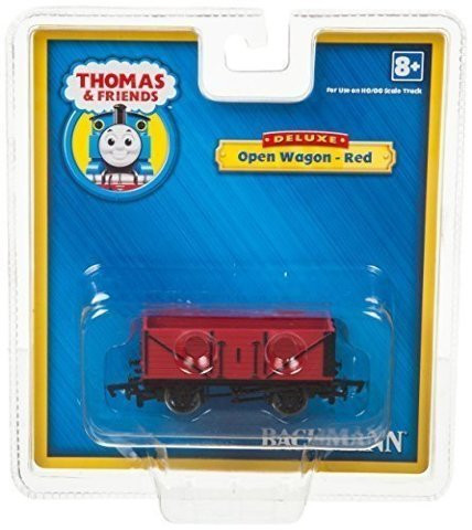 Bachmann 77037 HO Scale Open Wagon Red Thomas & Friends - Crazy