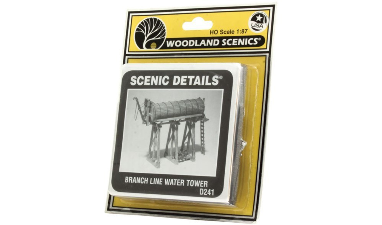 Woodland Scenics Details HO Branch Line Water Tower D241 for sale online 