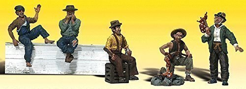 HO Scale Woodland Scenics Scenic Accents Hobos #A1860 New