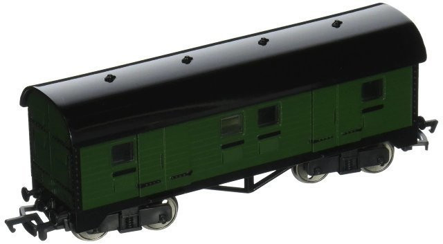Bachmann 77018 HO Scale Thomas and Friends Green Mail Car - Crazy