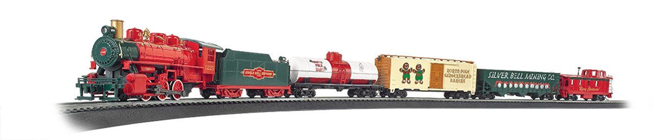 Bachmann 00724 HO Scale Jingle Bell Express Train Set - Crazy