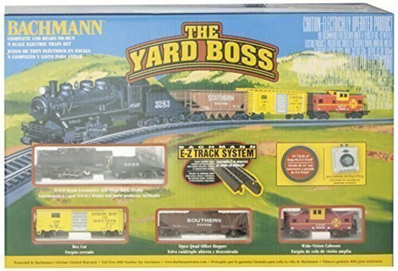 bachmann n scale yard boss train set