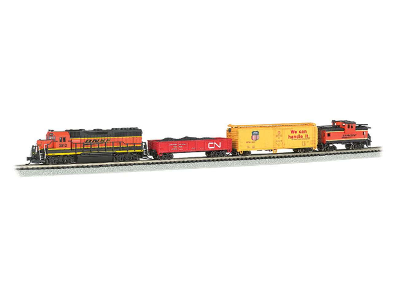 digital n scale train sets