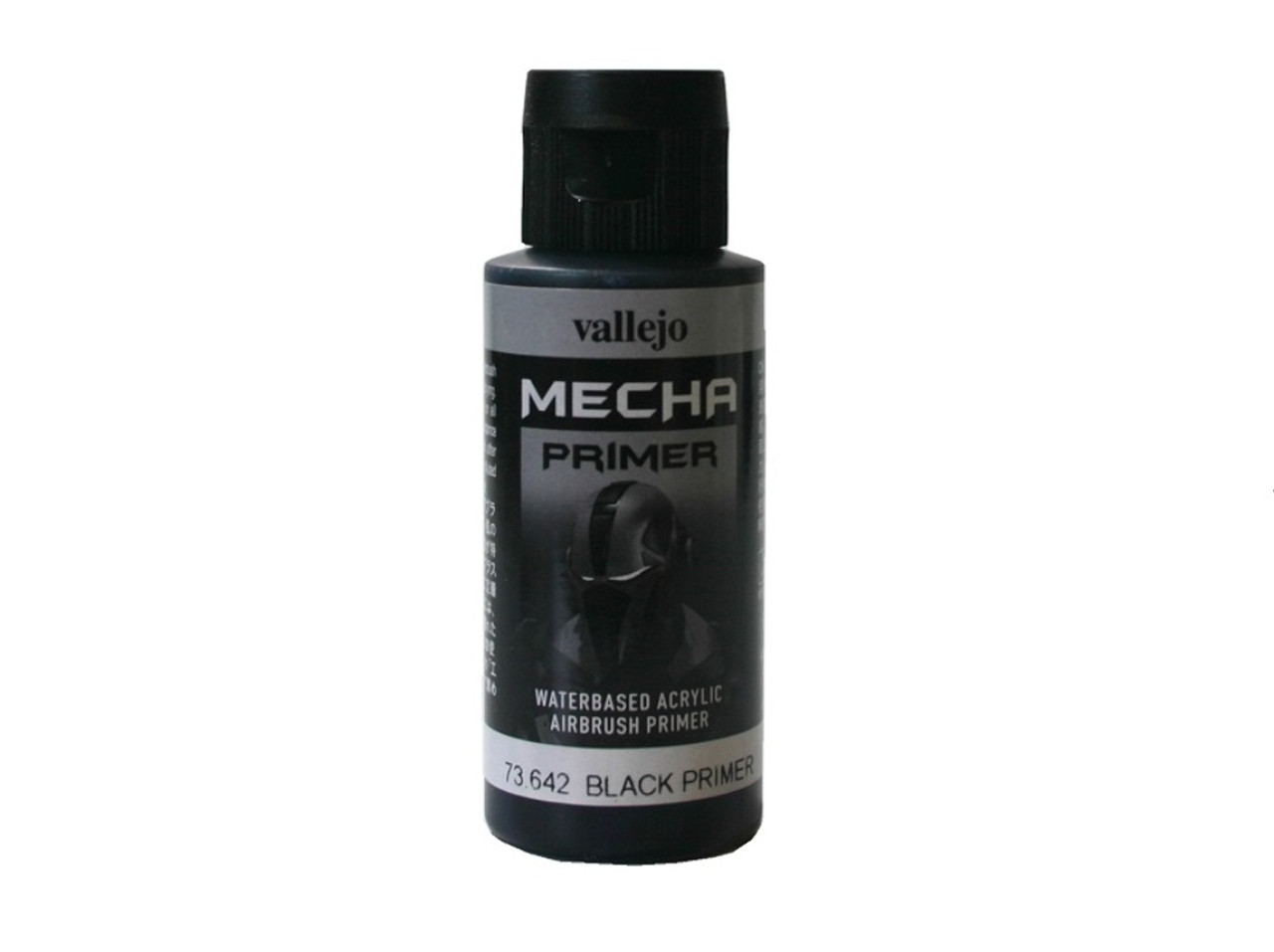 Vallejo Mecha Color 73.642 Primer Black Primer 60ml Bottle