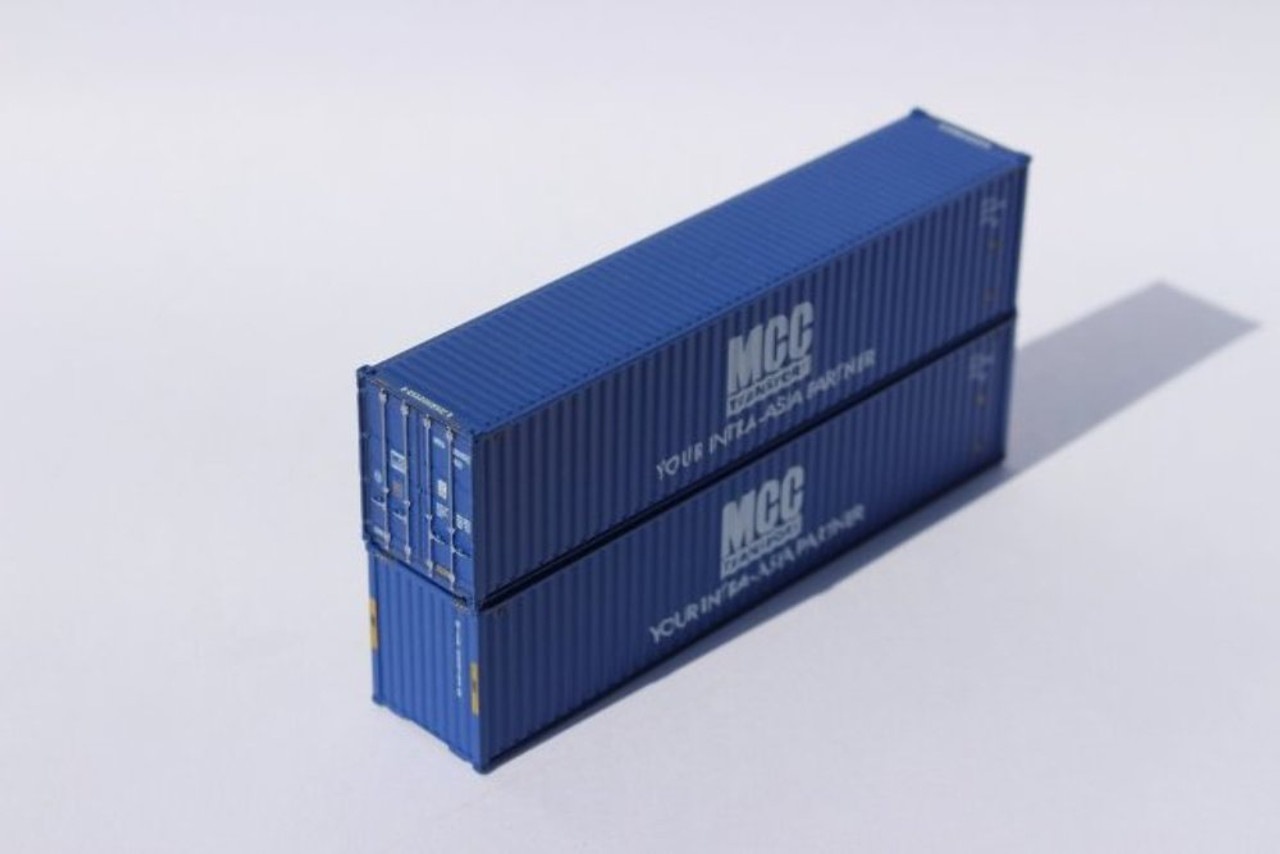 siput ！ JCMCS-405L 2台 高崎市 JTC 405115 MCC Transport 40' High Cube Containers (2 PK