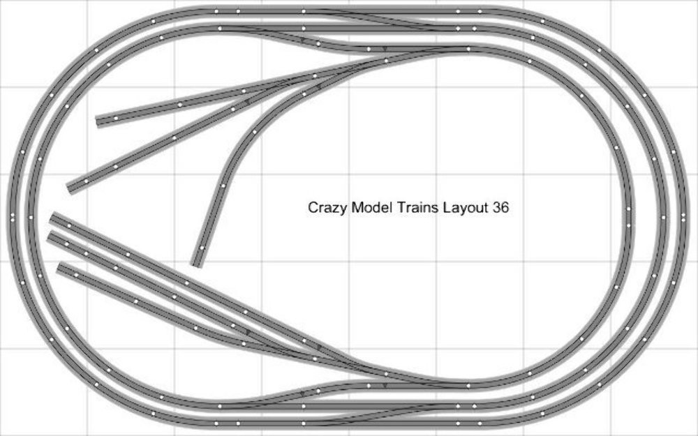 Bachmann E-Z Track Train Layout #036 