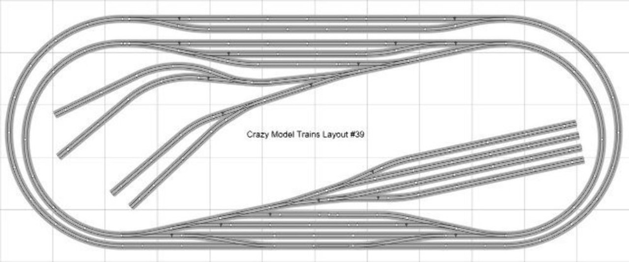 bachmann ho train track layout plans