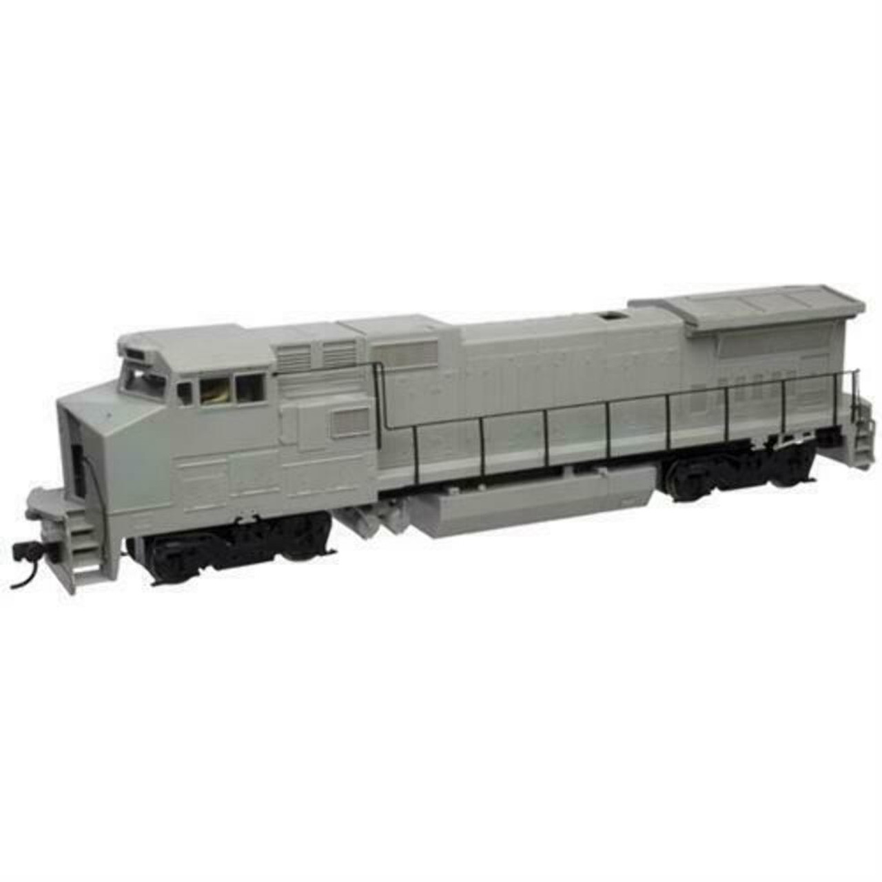 Atlas Model Railroad 9831 HO Undecorated Dash 8-40BW Locomotive W/Ditch  Lights