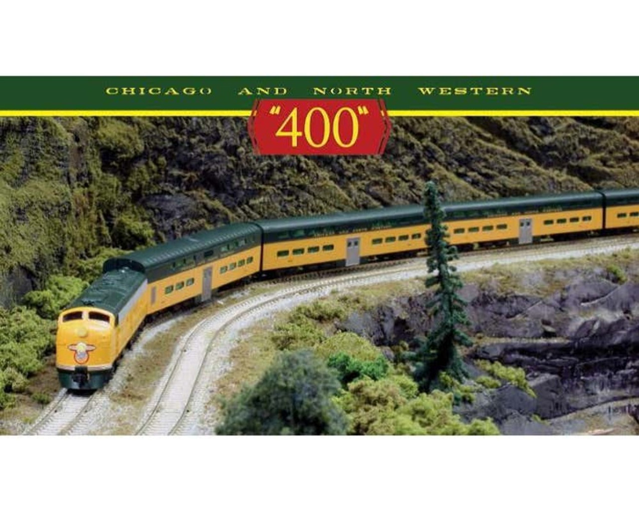 Kato 106-0046 N Scale Chicago & North Western ?400? Starter Set