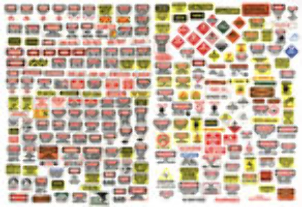 Ho Scale Shell Sign JL Innovative Design 196 HO Scale Danger and Warning Signs - Crazy ...