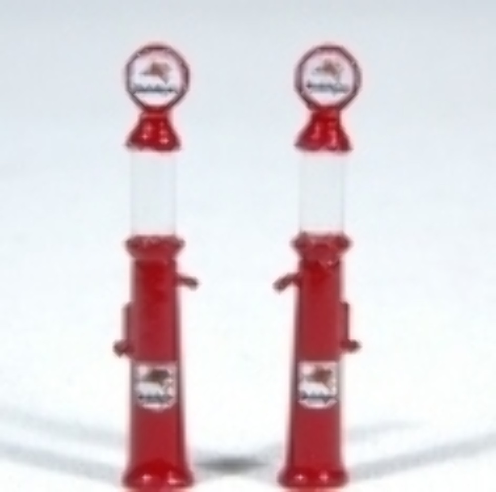 JL Innovative Design 935 HO Scale Gravity Feed Gas Pump Mobil Crazy