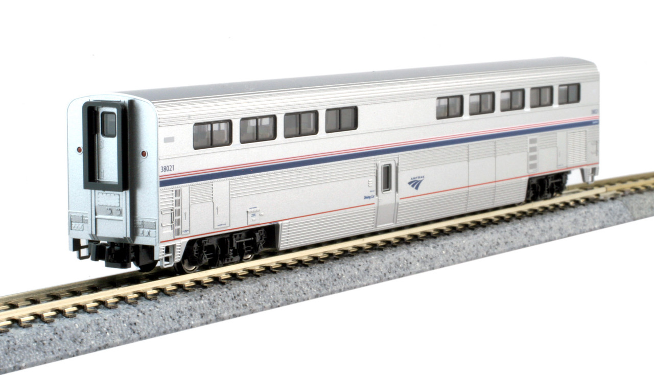 Kato 101789 N Scale Amtrak Superliner Phase VI 6-Unit Bookcase Set