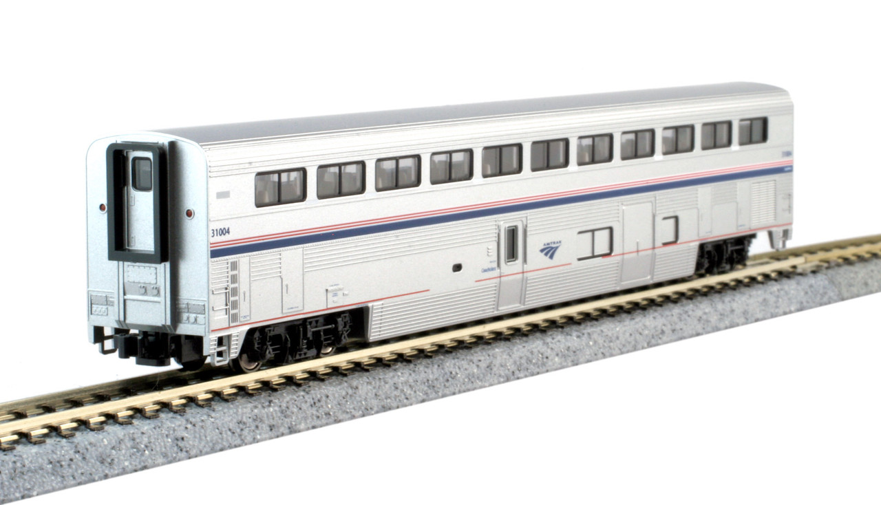 Kato 101789 N Scale Amtrak Superliner Phase VI 6-Unit Bookcase Set