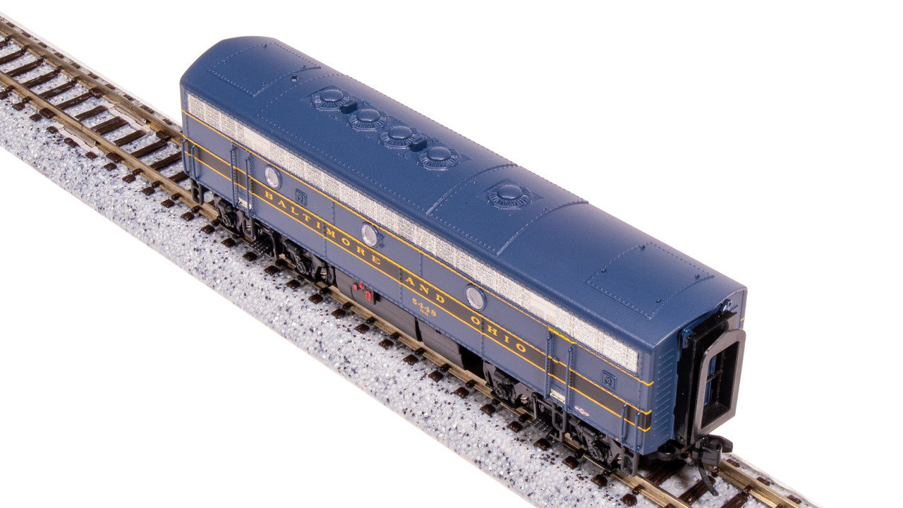 7767 Broadway Limited 7767 N B&O EMD F7B Blue, Black, Gold Diesel Locomotive ...