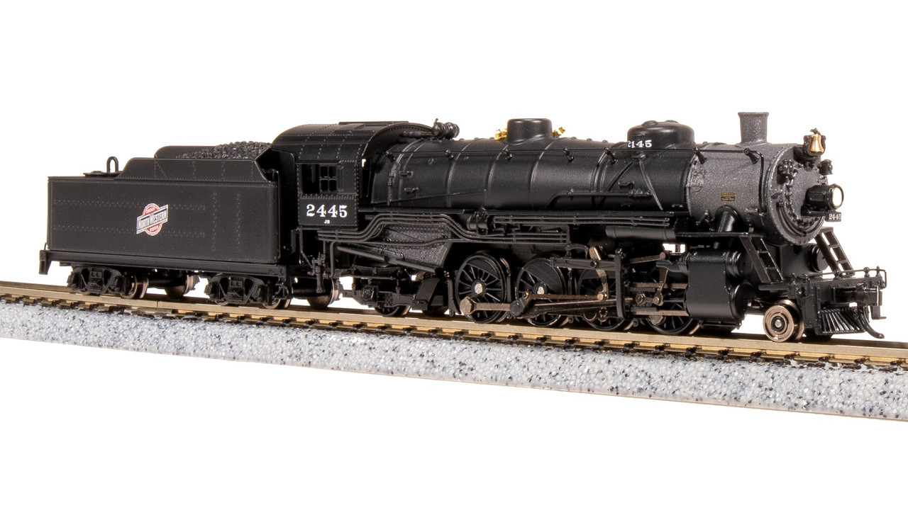 Broadway Limited 7855 N Scale CNW USRA Light Mikado Steam