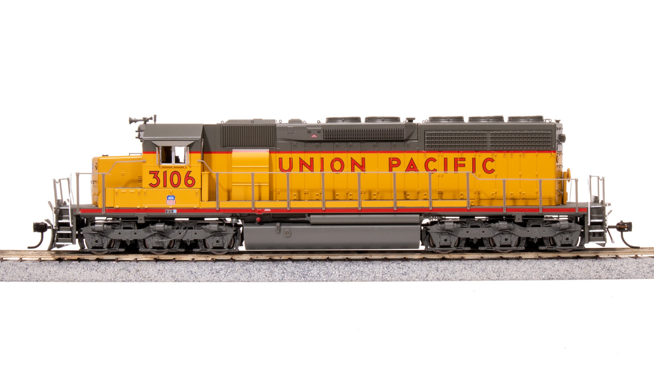 Broadway Limited 9048 HO Union Pacific EMD SD40 Yellow & Gray No