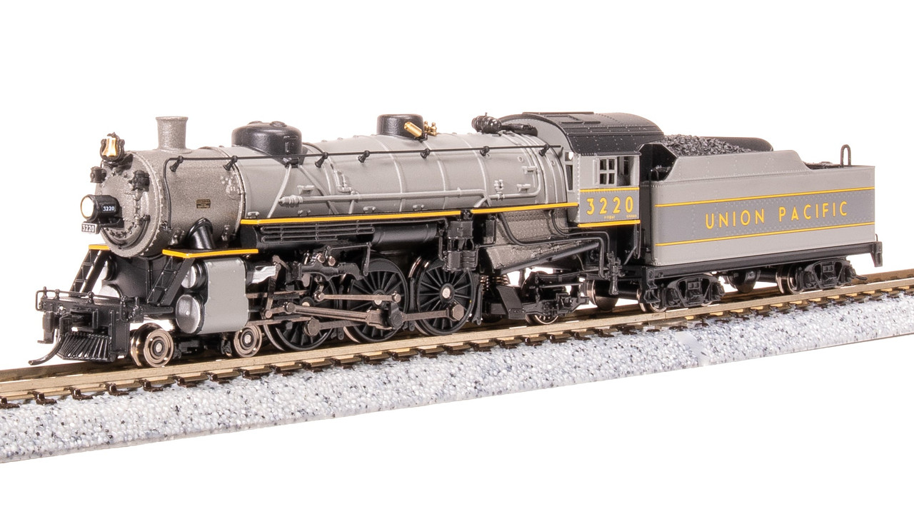 鉄道模型 UNITED N&W CLASS A 2-6-6-4 Broadway 8014 N Union Pacific Light Pacific 4-6-2 Two-tone