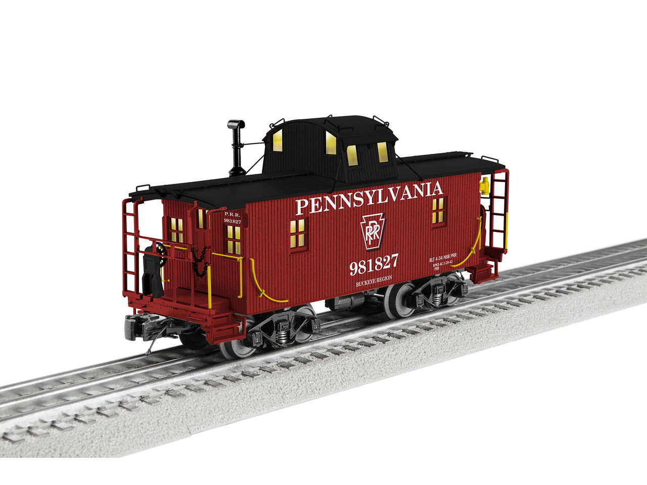 Lionel 2426770 O Scale Pennsylvania N6B Caboose #981827 Sound