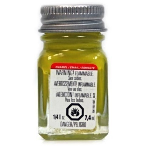 TESTORS CORPORATION Boys 1734 Model Master Paint, 1/2 oz, Green Zinc