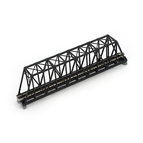 Kato N Scale UniTrack Red 60° Curved Bridge Set – 4 Bridges (19 481mm) – 20-824, Made In Japan