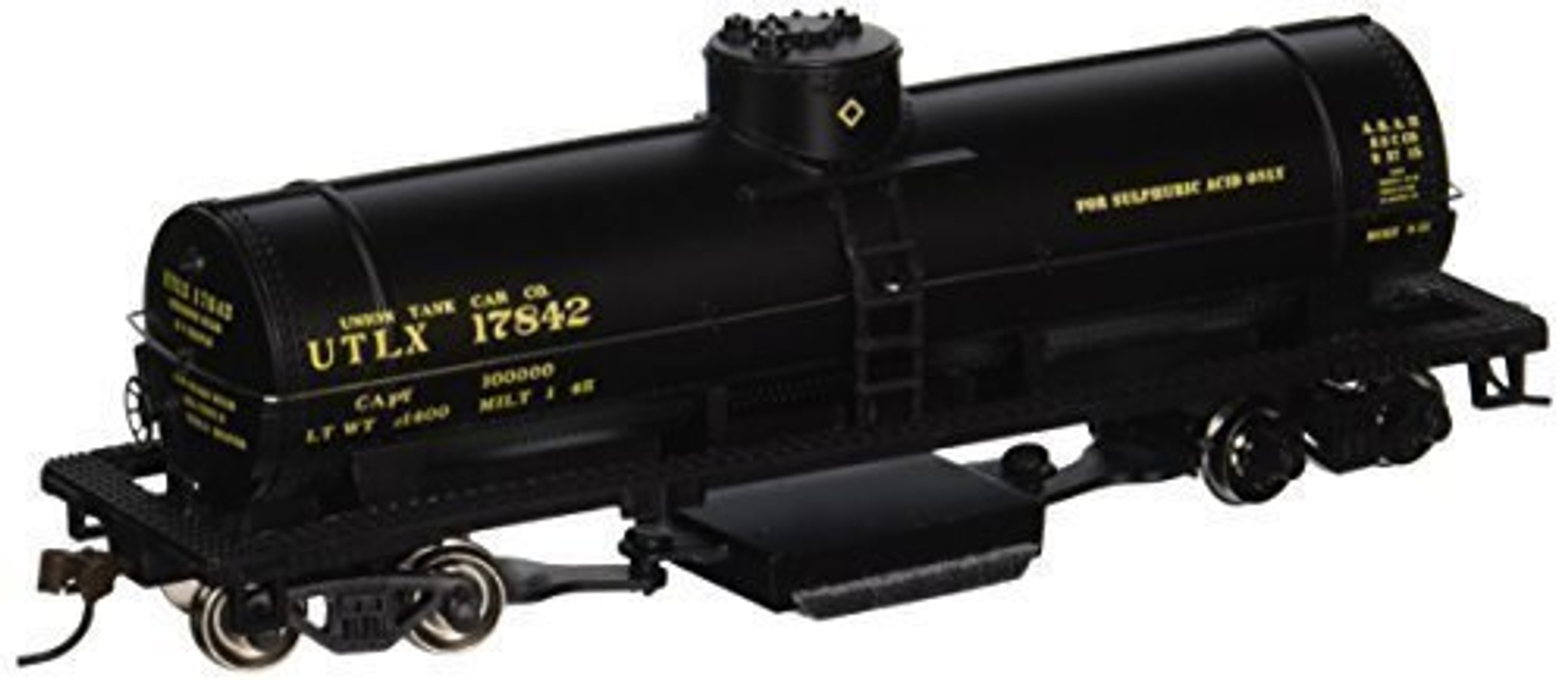 Bachmann 16302 HO Scale Track Cleaning Tank Car UTLX Crazy Model Trains Bachmann 16302 HO Scale Track Cleaning Tank Car UTLX Crazy Model Trains