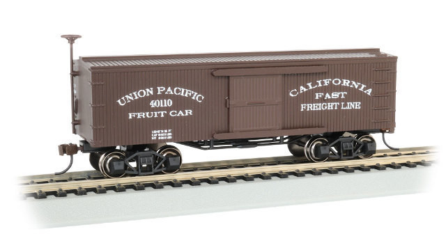 Bachmann 72307 HO Scale UNION PACIFIC FRUIT CAR OLDTIME BOX CAR