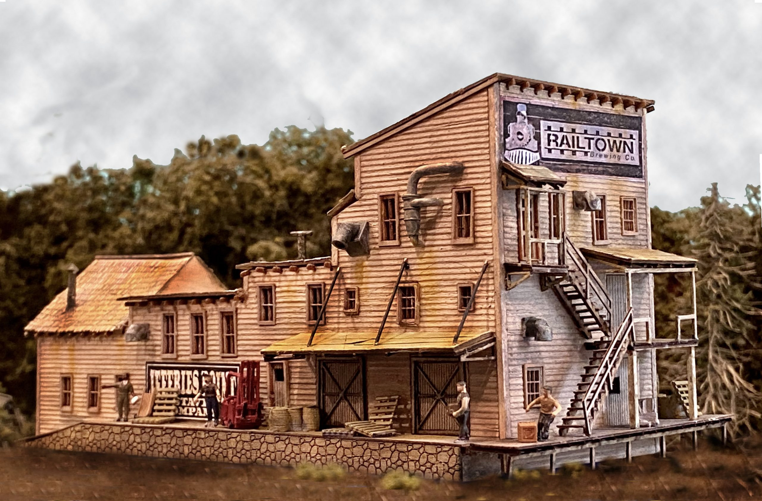 Bar Mills Models 0281 N Scale Jeffries Point Kit - Crazy Model Trains
