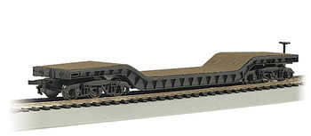 Bachmann 71399 N Scale 52' Center-Depressed Flat Car No Load Model Train