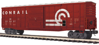 MTH 20-99479 O Gauge Premier Conrail 50' Waffle Boxcar Model Train Railroad Car