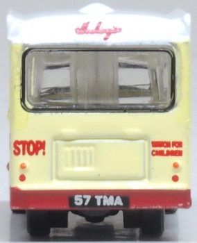 Oxford Diecast NCA030 N Scale Bedford CA Ice Cream Van Hockings 1:148 Vehicle