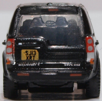 Oxford Diecast NDIS002 N Scale Land Rover Discovery 4 Santorini Black 1:148