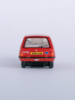 Oxford Diecast NFF001 N Scale Ford Fiesta MK1 Venetian Red 1:148 Vehicle