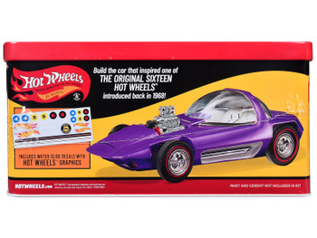 AMT 1:25 Scale Hot Wheels Silhouette w/Collector Tin Plastic Model Kit 1593