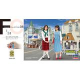 Hasegawa Models 1:24 Scale 80's Girls Figure Plastic Model Kit 29108